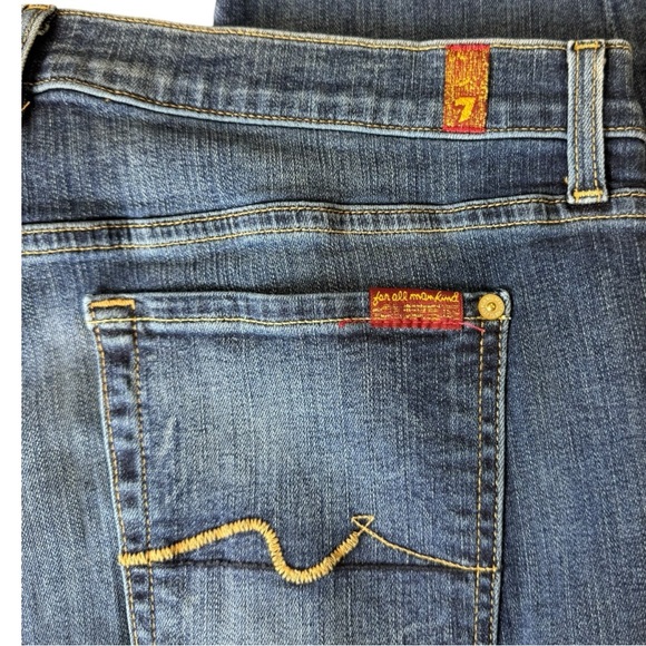 NWOT Seven for All Mankind Josefina Skinny Boyfriend Jeans Size 32 - Picture 5 of 7